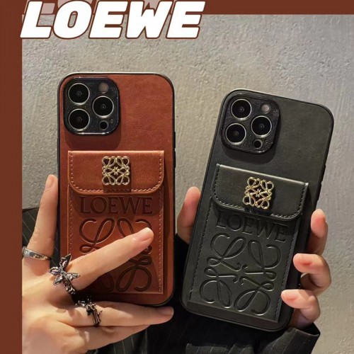 ロエベ LOEWE エレファント iPhone X／XS対応 スマホケース スカイ