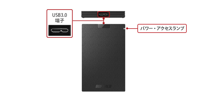 SSD-PG960U3-BA : 外付けSSD | バッファロー