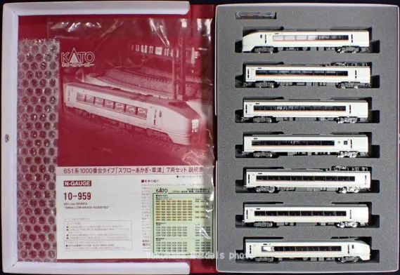 651系1000番台「スワローあかぎ」が入線しました。ホビーセンター