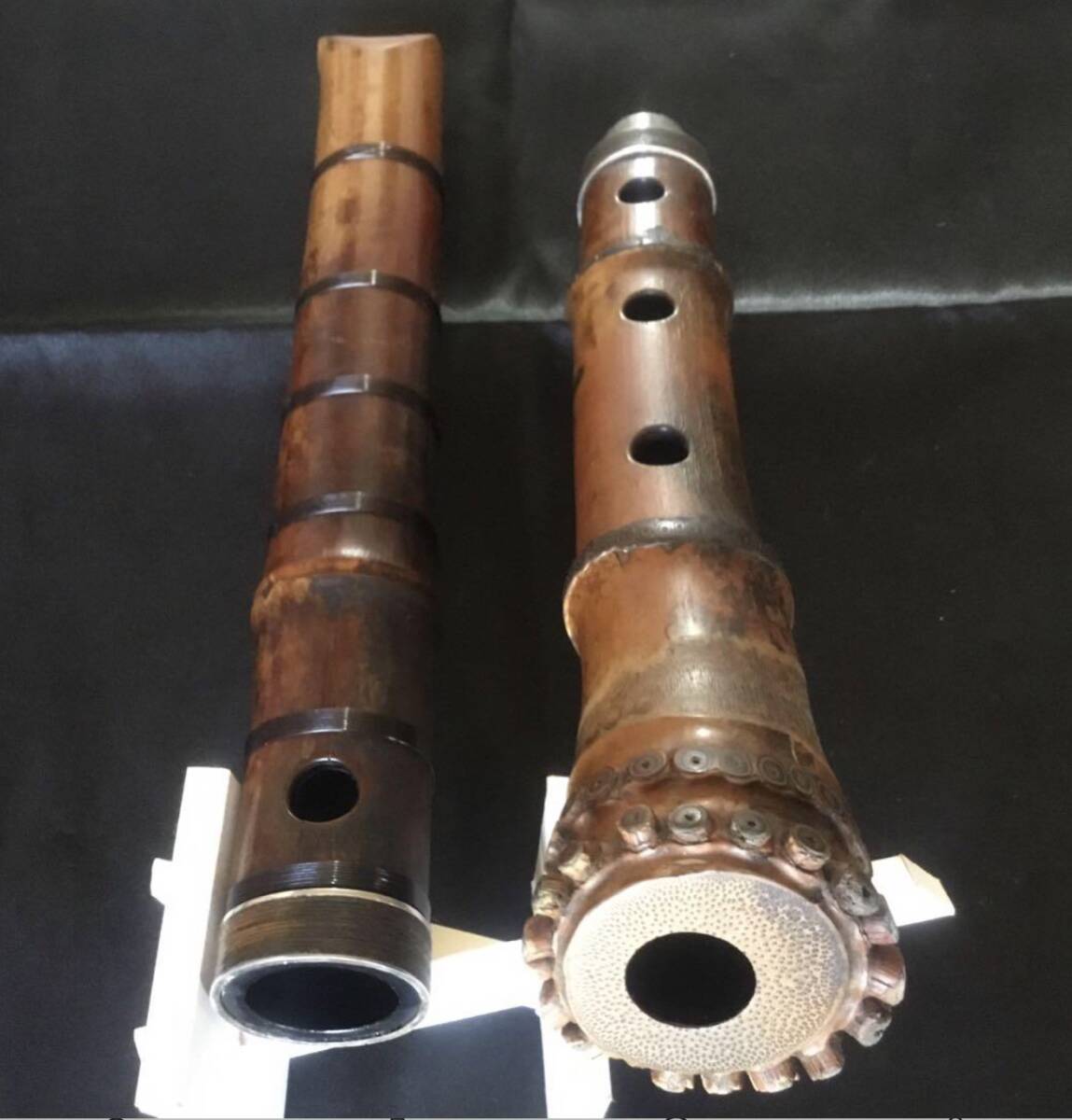 尺八 1尺八寸官 尾崎沢山 三印 尺八 1尺八寸官 尾崎沢山 三印 尺八 1