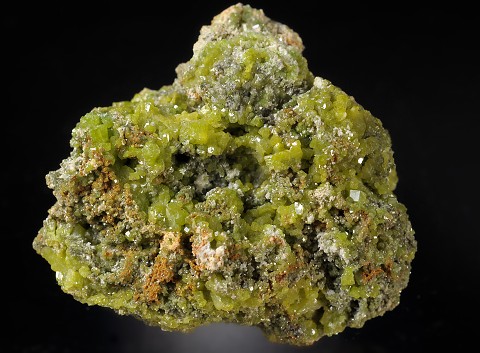緑鉛鉱 Pyromorphite 鉱物たちの庭