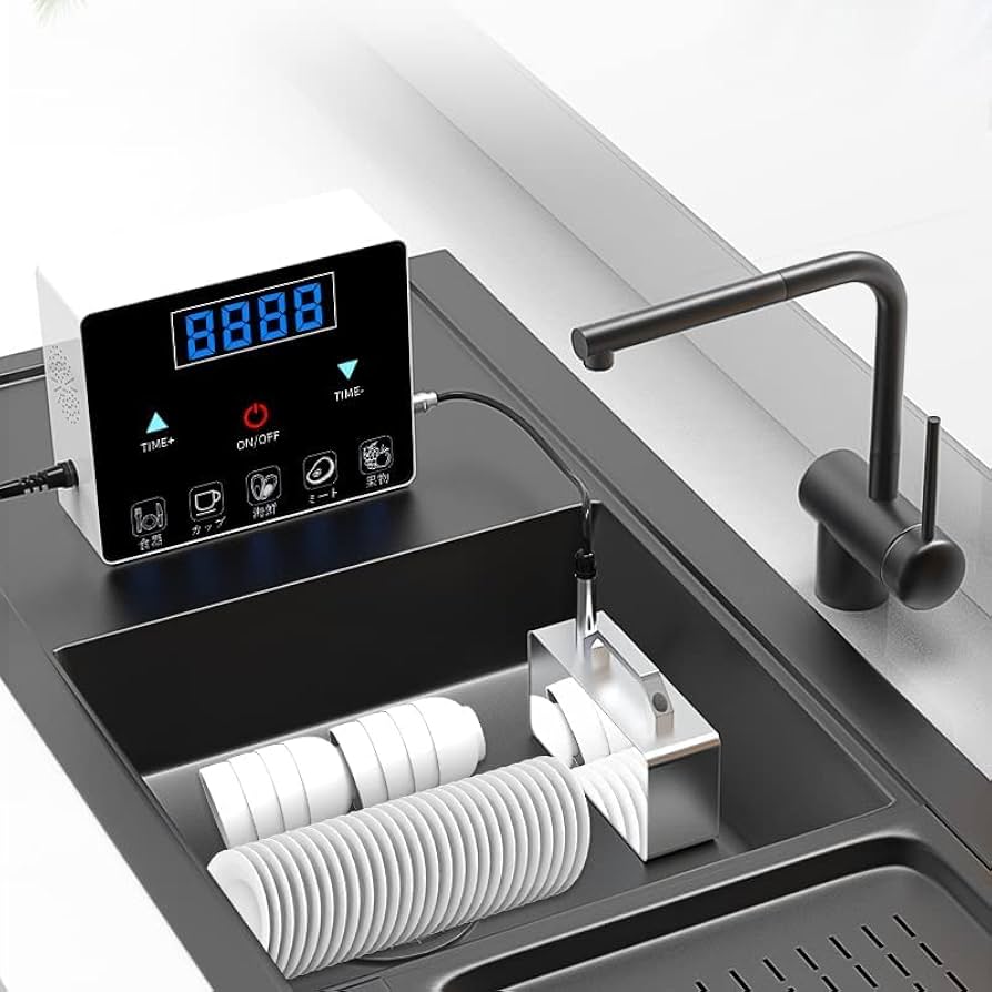 Amazon.co.jp: 食器洗浄機 フリースタンディング ステンレススチール製