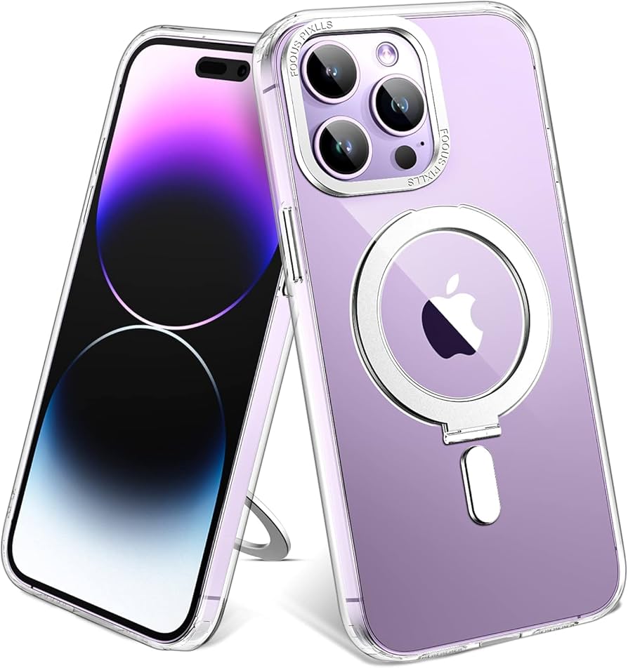 Amazon.co.jp: Magsafe 対応 iPhone14 Pro Max ケーススタンド付き