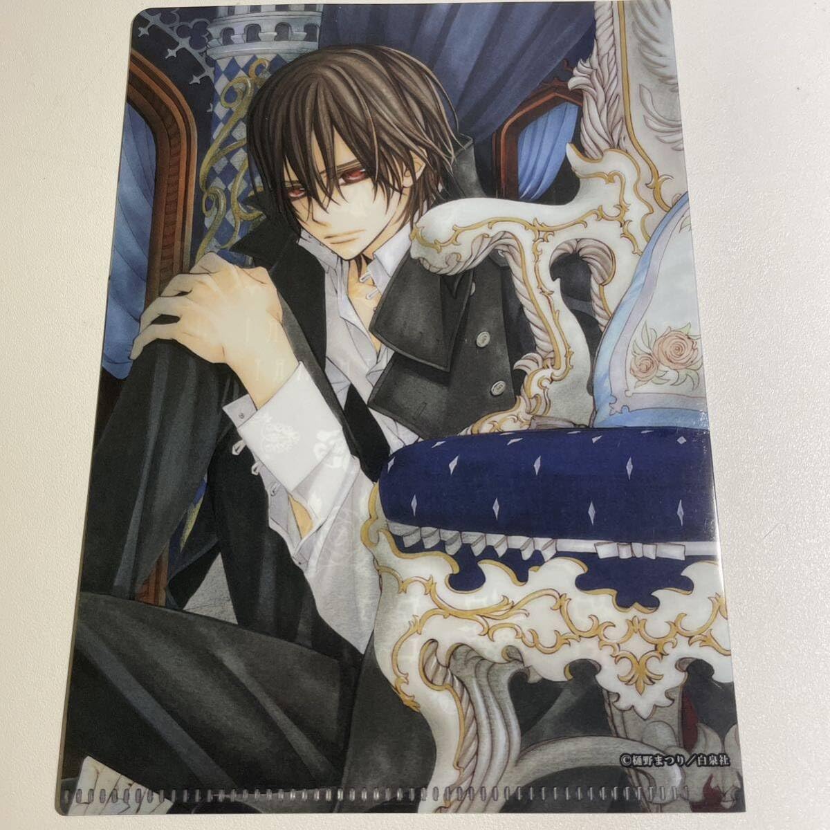 ヴァンパイア騎士 キャンバス 複製原画 樋野まつり原画展 LaLa 優姫 玖