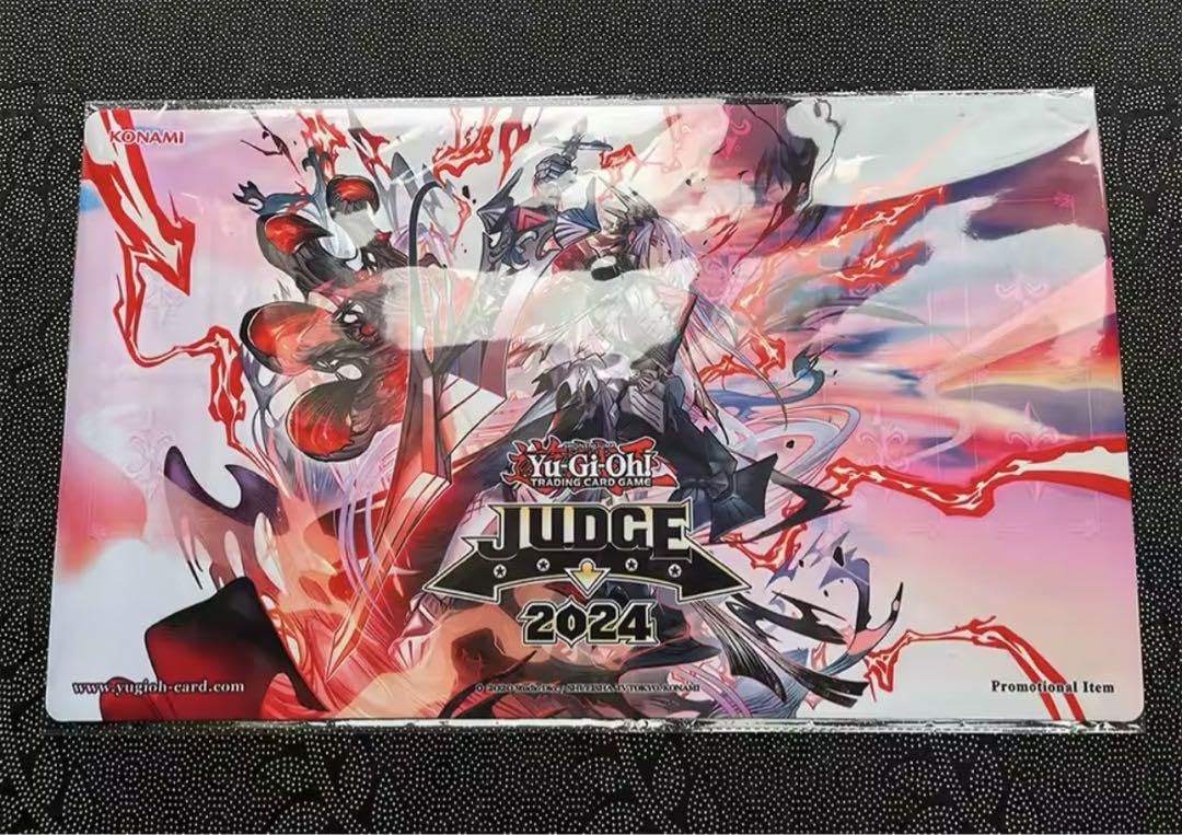 未開封】遊戯王 公式 JUDGE 2024 赫聖の妖騎士 プレイマット プレイ
