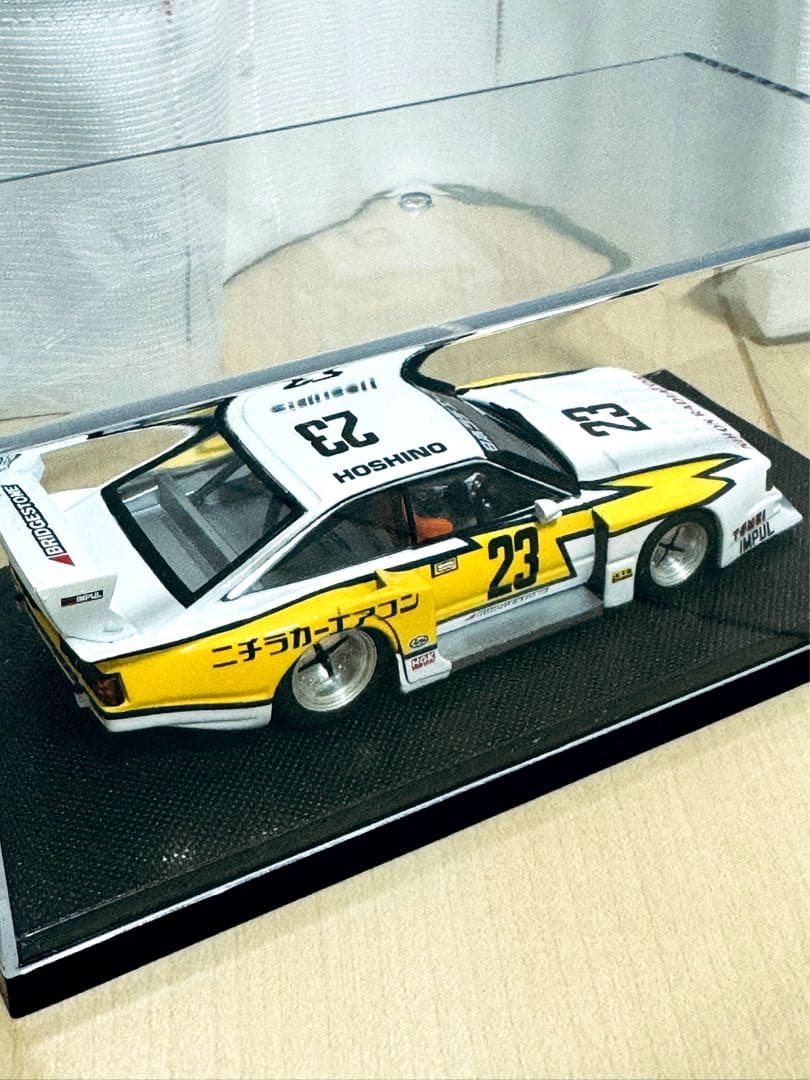 エブロNISSANシルビア ターボ スーパーシルエット1/43#23日産1982