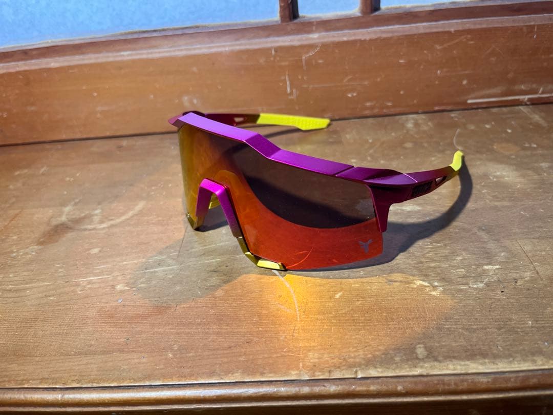 100% サングラス speedcraft タティス pink yellow 100% SPEEDCRAFT