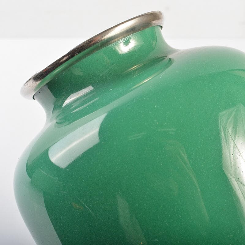 七宝焼 美術七宝焼 鳥文 花瓶 M R7097